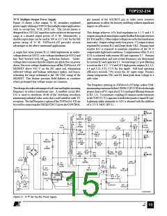 浏览型号TOP233PN的Datasheet PDF文件第15页