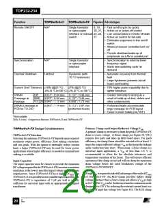 浏览型号TOP233PN的Datasheet PDF文件第20页