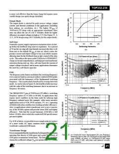 浏览型号TOP233PN的Datasheet PDF文件第21页