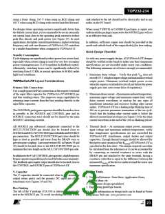 浏览型号TOP233PN的Datasheet PDF文件第23页