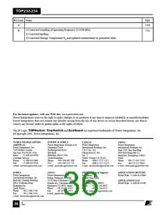 浏览型号TOP233PN的Datasheet PDF文件第36页