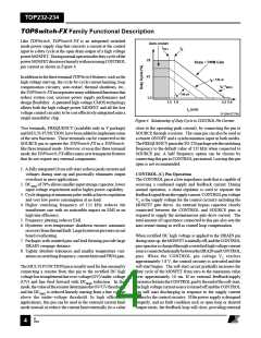 浏览型号TOP233PN的Datasheet PDF文件第4页