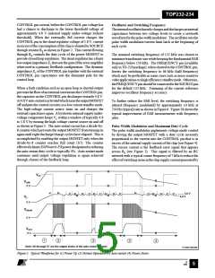 浏览型号TOP233PN的Datasheet PDF文件第5页