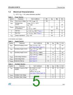 浏览型号VIPER50A-22-E的Datasheet PDF文件第5页