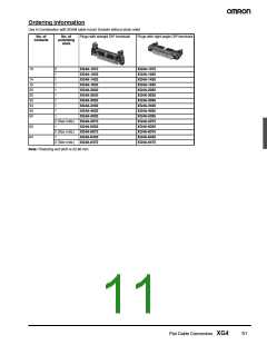 浏览型号XG4A-4031的Datasheet PDF文件第11页