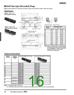 浏览型号XG4A-4031的Datasheet PDF文件第16页