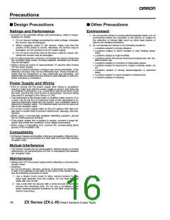 浏览型号ZX-LD100的Datasheet PDF文件第16页