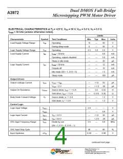 浏览型号A3972SB-T的Datasheet PDF文件第4页
