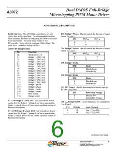 浏览型号A3972SB-T的Datasheet PDF文件第6页