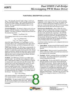 浏览型号A3972SB-T的Datasheet PDF文件第8页