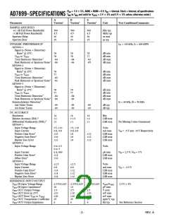 浏览型号AD7899AR-3的Datasheet PDF文件第2页