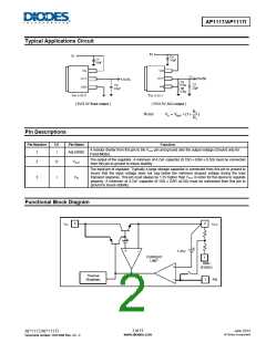 浏览型号AP1117IE33G-13的Datasheet PDF文件第2页