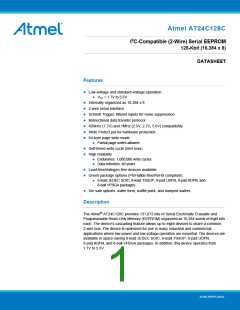 浏览型号AT24C128C-SSHM-T的Datasheet PDF文件第1页
