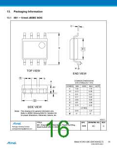 浏览型号AT24C128C-SSHM-T的Datasheet PDF文件第16页