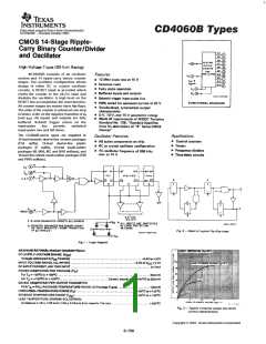 浏览型号CD4060BM96E4的Datasheet PDF文件第1页