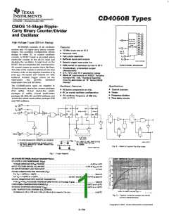 浏览型号CD4060BM96G4的Datasheet PDF文件第1页