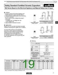 浏览型号DE21XE2102JA4B的Datasheet PDF文件第19页