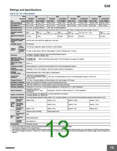 浏览型号E2E-X20MD1-M1的Datasheet PDF文件第13页