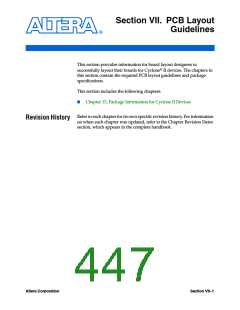 浏览型号EP2C35F484I8N的Datasheet PDF文件第447页
