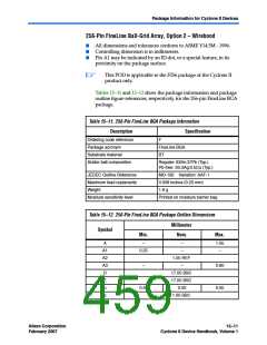 浏览型号EP2C35F484I8N的Datasheet PDF文件第459页