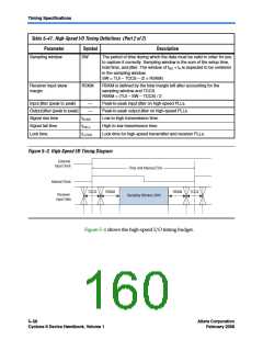 浏览型号EP2C8F256I8N的Datasheet PDF文件第160页