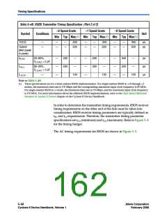 浏览型号EP2C8F256I8N的Datasheet PDF文件第162页