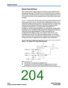 浏览型号EP2C8F256I8N的Datasheet PDF文件第204页