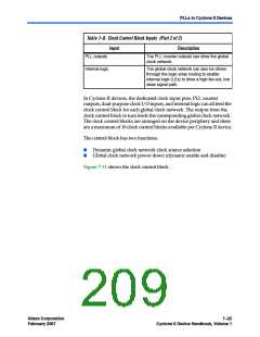 浏览型号EP2C8F256I8N的Datasheet PDF文件第209页