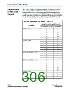 浏览型号EP2C8F256I8N的Datasheet PDF文件第306页