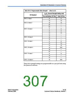 浏览型号EP2C8F256I8N的Datasheet PDF文件第307页