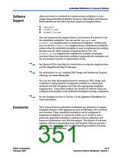 浏览型号EP2C8F256I8N的Datasheet PDF文件第351页