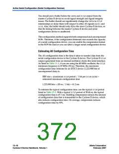 浏览型号EP2C8F256I8N的Datasheet PDF文件第372页