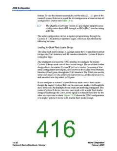 浏览型号EP2C8F256I8N的Datasheet PDF文件第416页