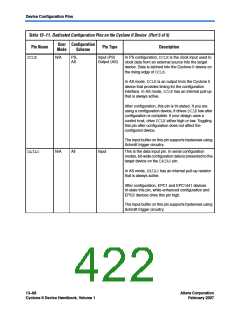 浏览型号EP2C8F256I8N的Datasheet PDF文件第422页