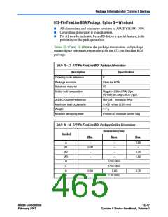 浏览型号EP2C8F256I8N的Datasheet PDF文件第465页
