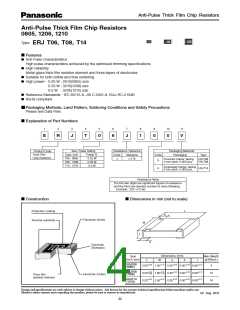 浏览型号ERJ-P08J430V的Datasheet PDF文件第4页