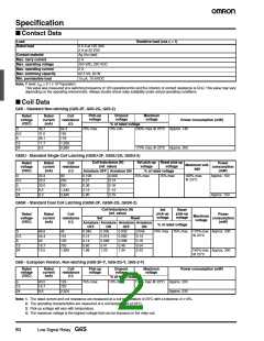 浏览型号G6S-2F-TR-DC5的Datasheet PDF文件第2页