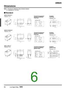 浏览型号G6S-2F-TR-DC5的Datasheet PDF文件第6页