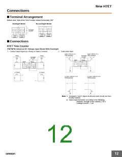浏览型号H7EC-NV-H的Datasheet PDF文件第12页