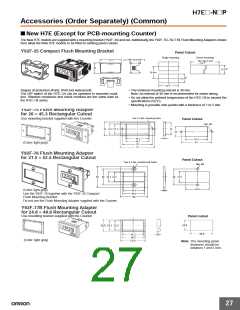 浏览型号H7EC-NV-H的Datasheet PDF文件第27页