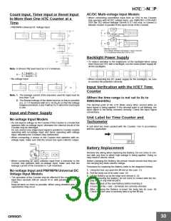 浏览型号H7EC-NV-H的Datasheet PDF文件第30页