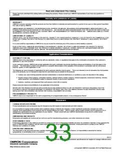 浏览型号H7EC-NV-H的Datasheet PDF文件第33页