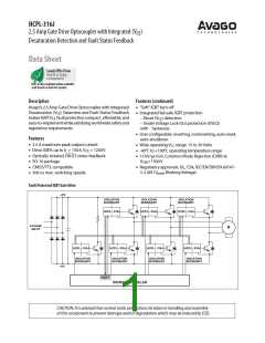 浏览型号HCPL-316J的Datasheet PDF文件第1页