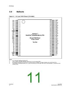 浏览型号JS28F256P33BFE的Datasheet PDF文件第11页