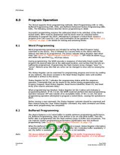 浏览型号JS28F256P33BFE的Datasheet PDF文件第23页
