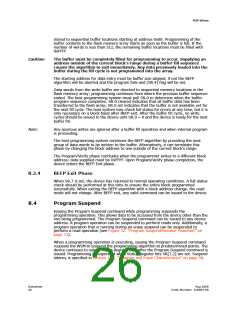 浏览型号JS28F256P33BFE的Datasheet PDF文件第26页