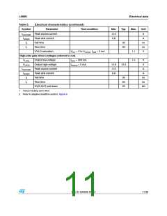 浏览型号L6699DTR的Datasheet PDF文件第11页