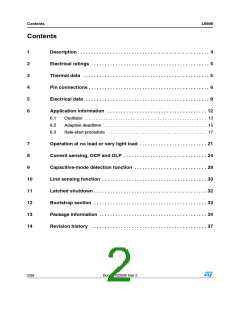 浏览型号L6699DTR的Datasheet PDF文件第2页