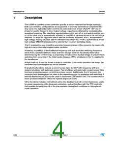 浏览型号L6699DTR的Datasheet PDF文件第4页