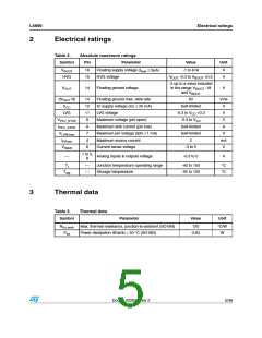 浏览型号L6699DTR的Datasheet PDF文件第5页